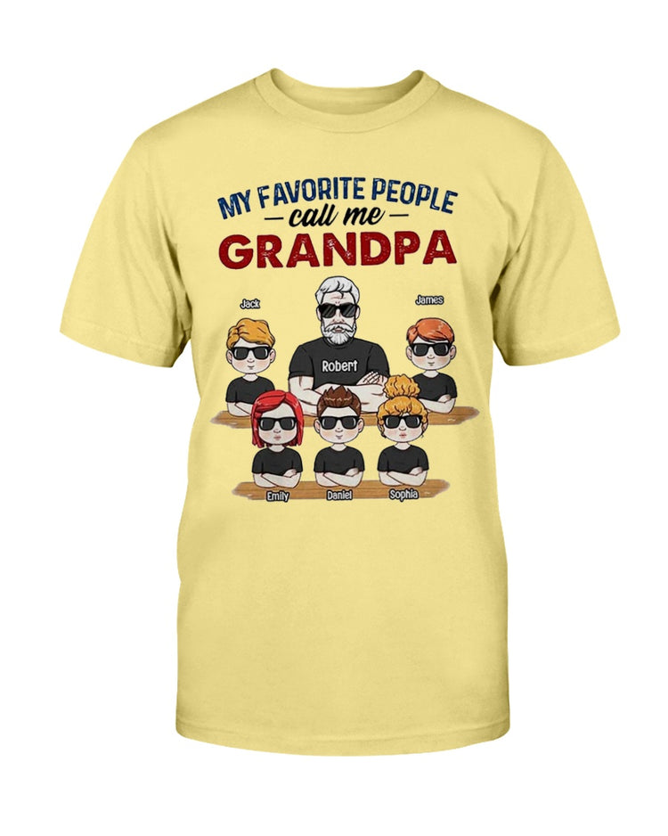Grand father and Granddaughter
