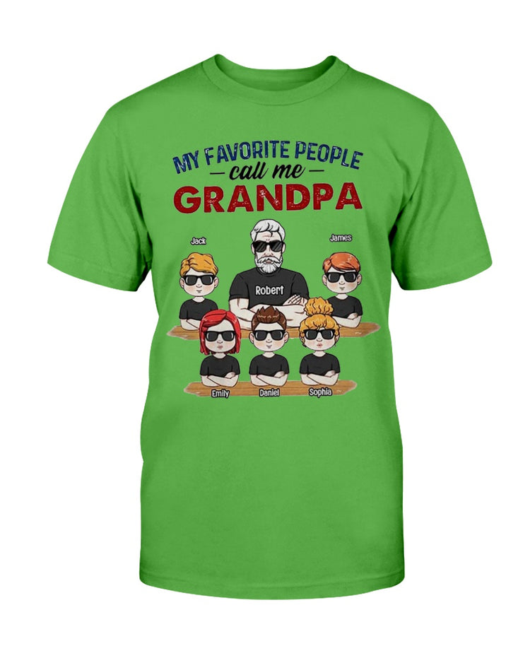 Grand father and Granddaughter