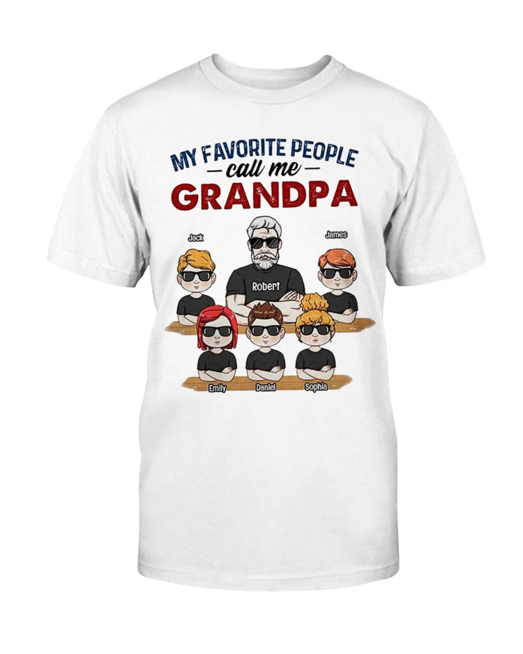 Grand father and Granddaughter